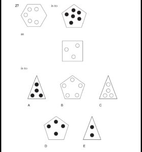 Some pentagons are shown.