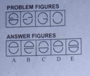 The circle is cut into two pieces.