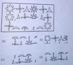 Different types of flowers are shown in the image.