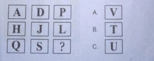 Different alphabets are shown inside the rectangle.